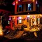 8 Pcs Hanging Witch Hat String Lights, Light Up Waterproof Halloween Decorations (Multicolor)